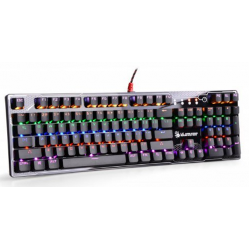 Клавиатура A4Tech Bloody B810R Battlefield Light Strike Optic Blue Switch Black купить в Украине: Киев, Днепр, Харьков, Одесса  | Низкая цена, отзывы, характеристики от TELEMART фото