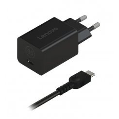 Адаптер живлення Lenovo GaN Nano 65W Adapter (40AWGN65EU) Black