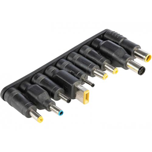 Кабель питания Tucano Universal USB Type-C to DC 65W 1.5m (MA-CACDC-BK) Black купить в Украине: Киев, Днепр, Харьков, Одесса  | Низкая цена, отзывы, характеристики от TELEMART фото
