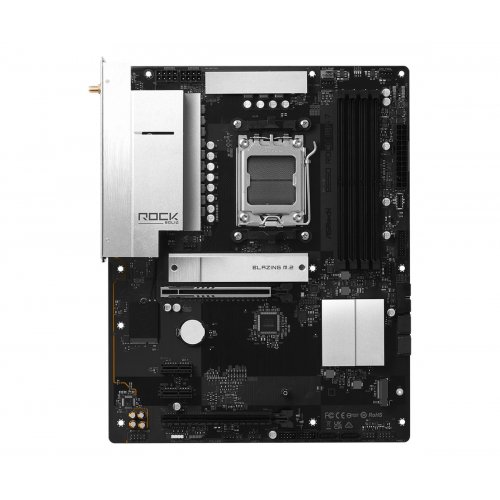 Материнская плата AsRock B650 Rock WiFi 7 (sAM5, AMD B650) купить в Украине: Киев, Днепр, Харьков, Одесса  | Проверка совместимости, низкая цена, отзывы, характеристики от TELEMART фото