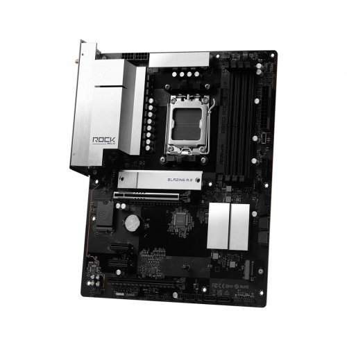 Материнская плата AsRock B650 Rock WiFi 7 (sAM5, AMD B650) купить в Украине: Киев, Днепр, Харьков, Одесса  | Проверка совместимости, низкая цена, отзывы, характеристики от TELEMART фото