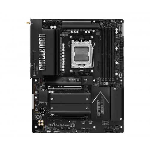 Материнская плата AsRock X870 Challenger WiFi (sAM5, AMD X870) купить в Украине: Киев, Днепр, Харьков, Одесса  | Проверка совместимости, низкая цена, отзывы, характеристики от TELEMART фото