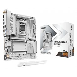 Материнская плата AsRock X870 Challenger WiFi White (sAM5, AMD X870)