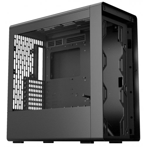 Корпус HAVN BF 360 Tempered Glass без БЖ (HVN-CA-BF360-02) Black купити в Україні: Київ, Львів, Хмельницький, Тернопіль, Івано-Франківськ | Перевірка сумісності, низька ціна, відгуки, характеристики від TELEMART фото