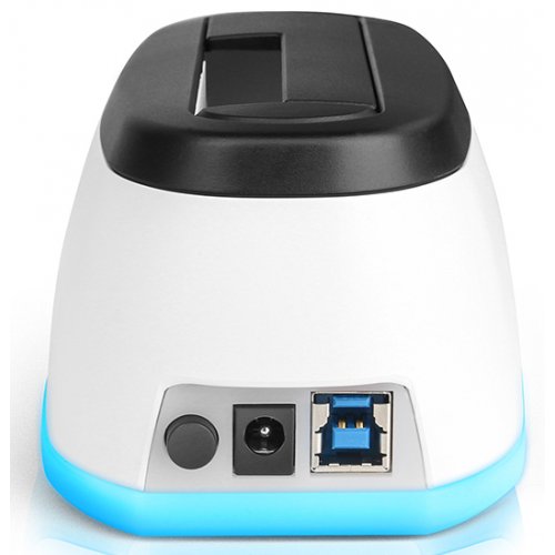 Купити Maiwo Docking Station 2.5"/3.5" USB 2.0 (K306-U3S) Black/White - ціна в Києві, Львові, Вінниці, Хмельницькому, Франківську, Україні | інтернет-магазин TELEMART.UA фото