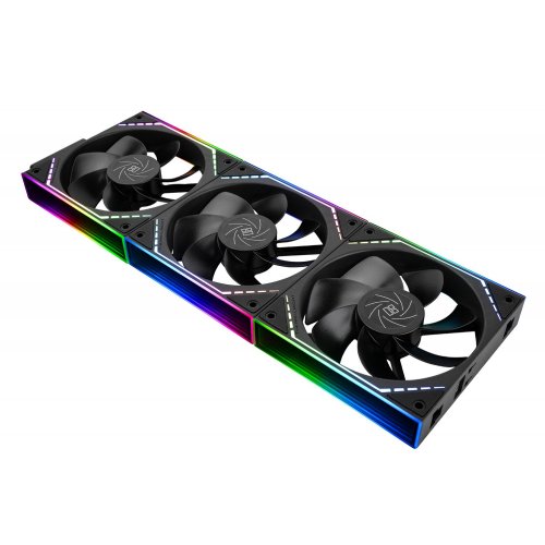 Уцінка набір кулерів для корпусу Thermalright TL-M12QR 3 in 1 Black (Розкрита упаковка, 883927) купити в Україні: Київ, Львів, Хмельницький, Тернопіль, Івано-Франківськ | Перевірка сумісності, низька ціна, відгуки, характеристики від TELEMART фото