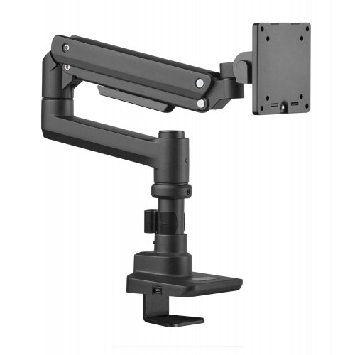 Уцінка кронштейн для монітора HEXO Fabulous USB (HXF-690UCP) Black (Сліди використання, 883932) купити в Україні: Київ, Львів, Хмельницький, Тернопіль, Івано-Франківськ | Низька ціна, відгуки, характеристики від TELEMART фото