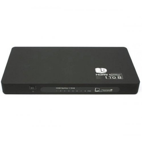 Уцінка спліттер Viewcon HDMI to 8 x HDMI (VE405) (Сліди використання, 883940) купити в Україні: Київ, Львів, Хмельницький, Тернопіль, Івано-Франківськ | Низька ціна, відгуки, характеристики від TELEMART фото