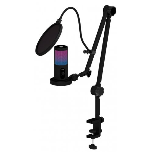 Уцінка мікрофон HATOR Signify RGB Pro+ (HTA-516) Black (Розкрита упаковка, 883952) купити в Україні: Київ, Львів, Хмельницький, Тернопіль, Івано-Франківськ | Низька ціна, відгуки, характеристики від TELEMART фото