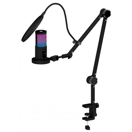 Уцінка мікрофон HATOR Signify RGB Pro+ (HTA-516) Black (Розкрита упаковка, 883952) купити в Україні: Київ, Львів, Хмельницький, Тернопіль, Івано-Франківськ | Низька ціна, відгуки, характеристики від TELEMART фото