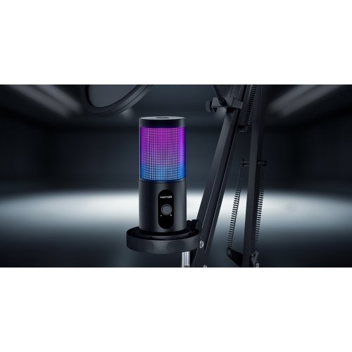 Уцінка мікрофон HATOR Signify RGB Pro+ (HTA-516) Black (Розкрита упаковка, 883952) купити в Україні: Київ, Львів, Хмельницький, Тернопіль, Івано-Франківськ | Низька ціна, відгуки, характеристики від TELEMART фото