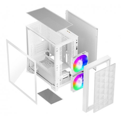 Уценка корпус PCCooler C3D310 ARGB Tempered Glass без БП White (Вскрытая упаковка, 883964) купить в Украине: Киев, Днепр, Харьков, Одесса  | Проверка совместимости, низкая цена, отзывы, характеристики от TELEMART фото