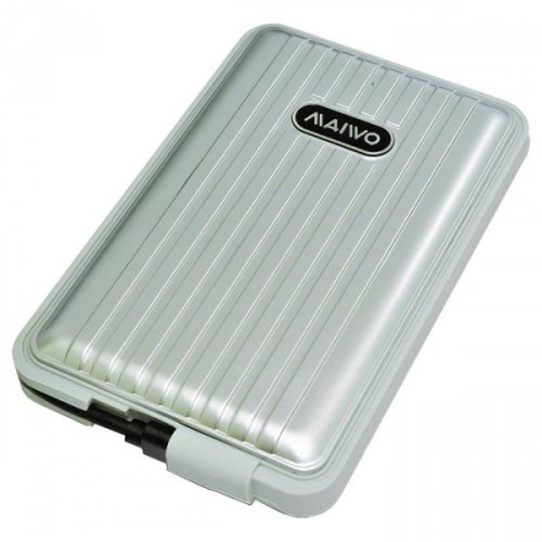 Купити Maiwo Case 2.5" USB 3.1/Type-C (K2529G1) Silver - ціна в Києві, Львові, Вінниці, Хмельницькому, Франківську, Україні | інтернет-магазин TELEMART.UA фото