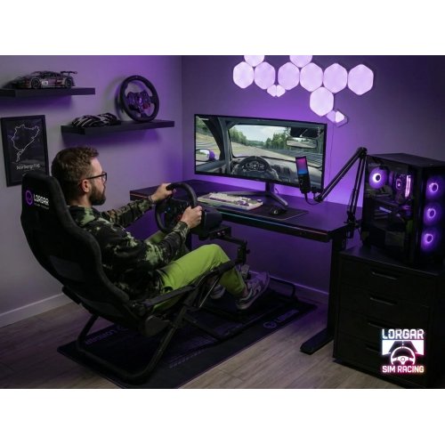 Уценка кокпит Lorgar Flex RAF1 (LRG-RAF1) Black (Следы использования, 884124) купить в Украине: Киев, Днепр, Харьков, Одесса  | Низкая цена, отзывы, характеристики от TELEMART фото