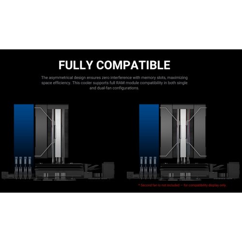 Кулер ID-Cooling SE-214-XT V2 (SE-214-XT V2) купить в Украине: Киев, Днепр, Харьков, Одесса  | Проверка совместимости, низкая цена, отзывы, характеристики от TELEMART фото