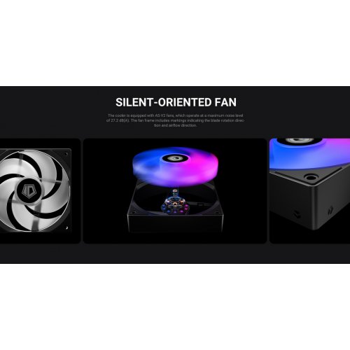 Кулер ID-Cooling SE-214-XT V2 (SE-214-XT V2) купить в Украине: Киев, Днепр, Харьков, Одесса  | Проверка совместимости, низкая цена, отзывы, характеристики от TELEMART фото