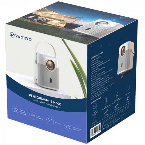 Проектор Vankyo H300A (WPY028) купить в Украине: Киев, Днепр, Харьков, Одесса  | Низкая цена, отзывы, характеристики от TELEMART фото