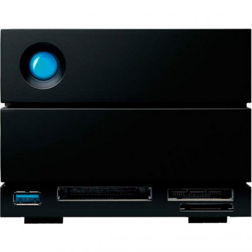 Внешний HDD LaCie 2big Dock 48TB Thunderbolt 3 (STLG48000400) Black купить в Украине: Киев, Днепр, Харьков, Одесса  | Низкая цена, отзывы, характеристики от TELEMART фото