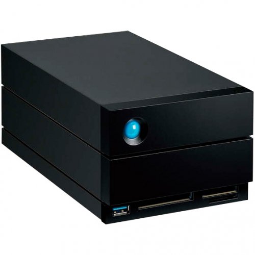 Внешний HDD LaCie 2big Dock 48TB Thunderbolt 3 (STLG48000400) Black купить в Украине: Киев, Днепр, Харьков, Одесса  | Низкая цена, отзывы, характеристики от TELEMART фото
