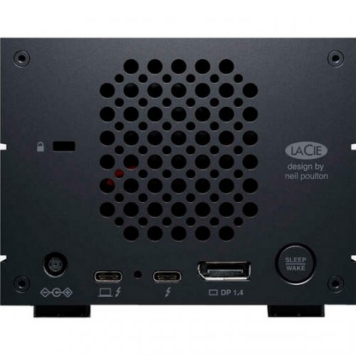 Внешний HDD LaCie 2big Dock 48TB Thunderbolt 3 (STLG48000400) Black купить в Украине: Киев, Днепр, Харьков, Одесса  | Низкая цена, отзывы, характеристики от TELEMART фото