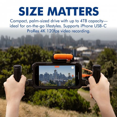 SSD-диск LaCie Rugged 1TB USB (STND1000400) купить в Украине: Киев, Днепр, Харьков, Одесса  | Проверка совместимости, низкая цена, отзывы, характеристики от TELEMART фото