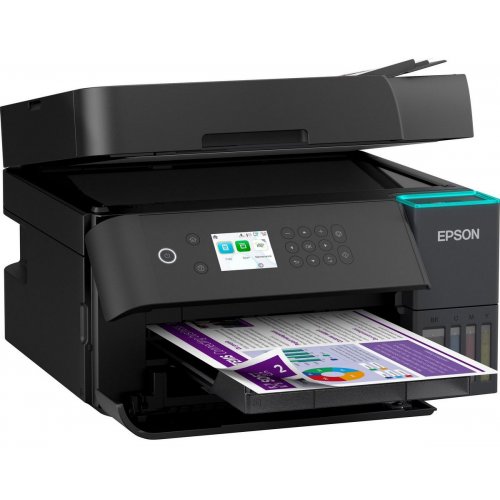 МФУ Epson EcoTank L6370 Wi-Fi (C11CL43405) купить в Украине: Киев, Днепр, Харьков, Одесса  | Низкая цена, отзывы, характеристики от TELEMART фото