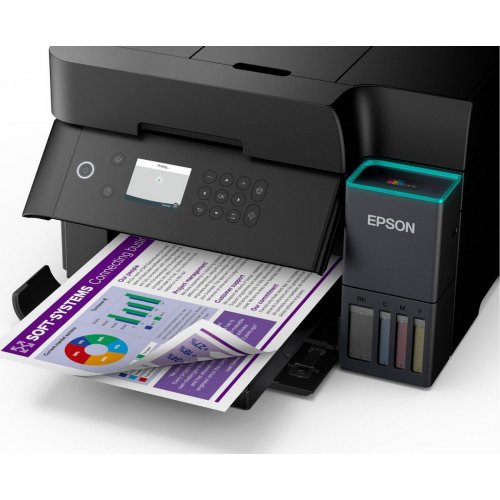 МФУ Epson EcoTank L6370 Wi-Fi (C11CL43405) купить в Украине: Киев, Днепр, Харьков, Одесса  | Низкая цена, отзывы, характеристики от TELEMART фото