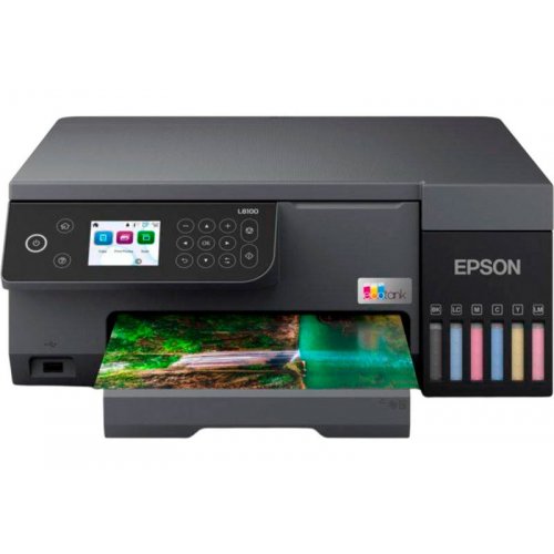 МФУ Epson EcoTank L8100 Wi-Fi (C11CK94401) купить в Украине: Киев, Днепр, Харьков, Одесса  | Низкая цена, отзывы, характеристики от TELEMART фото