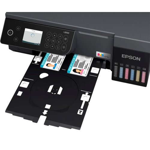 МФУ Epson EcoTank L8100 Wi-Fi (C11CK94401) купить в Украине: Киев, Днепр, Харьков, Одесса  | Низкая цена, отзывы, характеристики от TELEMART фото