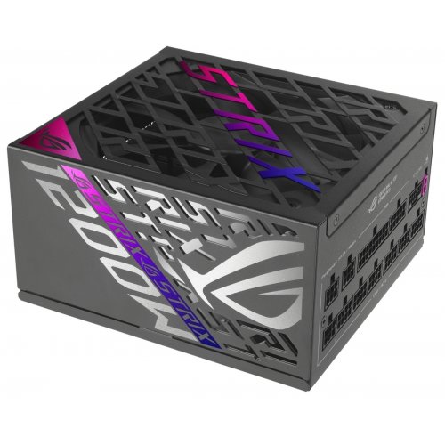 Блок питания Asus ROG Strix 1200W Platinum (90YE00W6-B0NA00) Black купить в Украине: Киев, Днепр, Харьков, Одесса  | Проверка совместимости, низкая цена, отзывы, характеристики от TELEMART фото