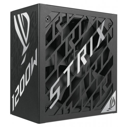 Блок питания Asus ROG Strix 1200W Platinum (90YE00W6-B0NA00) Black купить в Украине: Киев, Днепр, Харьков, Одесса  | Проверка совместимости, низкая цена, отзывы, характеристики от TELEMART фото