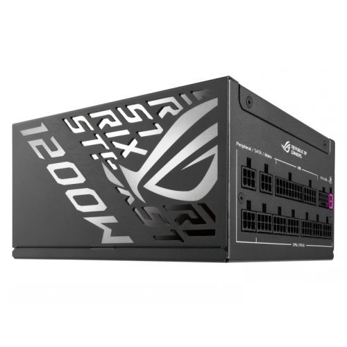 Блок питания Asus ROG Strix 1200W Platinum (90YE00W6-B0NA00) Black купить в Украине: Киев, Днепр, Харьков, Одесса  | Проверка совместимости, низкая цена, отзывы, характеристики от TELEMART фото