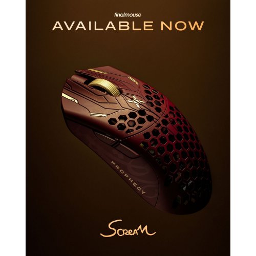 Уцінка миша Finalmouse ULX Prophecy Small (FM80001S-P-S) Scream (Розкрита упаковка, 884309) купити в Україні: Київ, Львів, Хмельницький, Тернопіль, Івано-Франківськ | Низька ціна, відгуки, характеристики від TELEMART фото