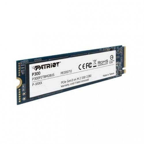 Уценка ssd-диск Patriot P300 1TB M.2 (2280 PCI-E) NVMe x4 (P300P1TBM28) (Вскрытая упаковка, 884353) купить в Украине: Киев, Днепр, Харьков, Одесса  | Проверка совместимости, низкая цена, отзывы, характеристики от TELEMART фото