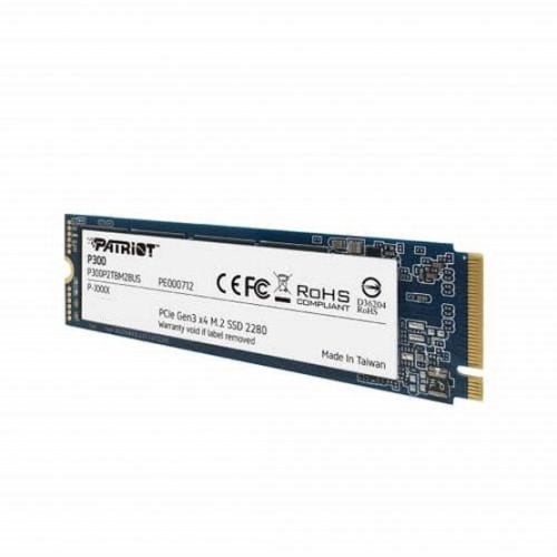 Уценка ssd-диск Patriot P300 1TB M.2 (2280 PCI-E) NVMe x4 (P300P1TBM28) (Вскрытая упаковка, 884353) купить в Украине: Киев, Днепр, Харьков, Одесса  | Проверка совместимости, низкая цена, отзывы, характеристики от TELEMART фото