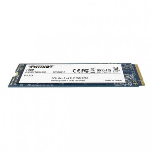 Уценка ssd-диск Patriot P300 1TB M.2 (2280 PCI-E) NVMe x4 (P300P1TBM28) (Вскрытая упаковка, 884353) купить в Украине: Киев, Днепр, Харьков, Одесса  | Проверка совместимости, низкая цена, отзывы, характеристики от TELEMART фото