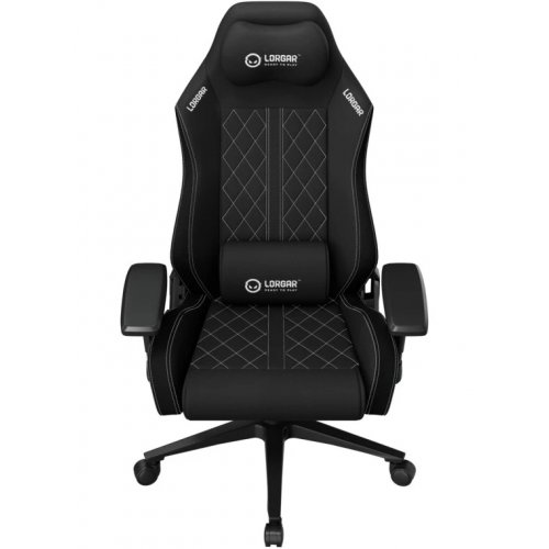 Игровое кресло Lorgar CHA41 (LRG-CHA41-BK-WH) Black/White купить в Украине: Киев, Днепр, Харьков, Одесса  | Низкая цена, отзывы, характеристики от TELEMART фото