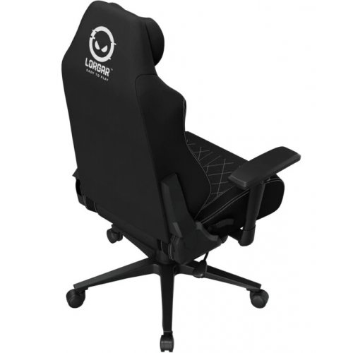 Игровое кресло Lorgar CHA41 (LRG-CHA41-BK-WH) Black/White купить в Украине: Киев, Днепр, Харьков, Одесса  | Низкая цена, отзывы, характеристики от TELEMART фото