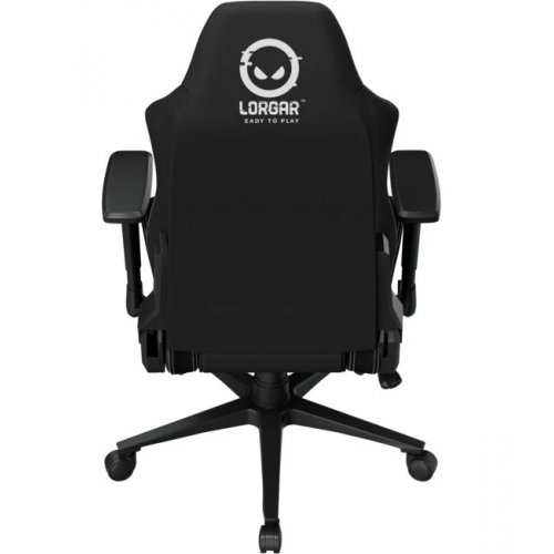 Игровое кресло Lorgar CHA41 (LRG-CHA41-BK-WH) Black/White купить в Украине: Киев, Днепр, Харьков, Одесса  | Низкая цена, отзывы, характеристики от TELEMART фото