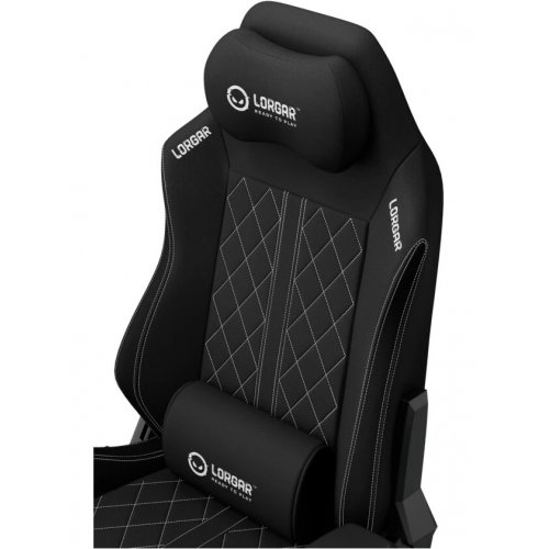 Игровое кресло Lorgar CHA41 (LRG-CHA41-BK-WH) Black/White купить в Украине: Киев, Днепр, Харьков, Одесса  | Низкая цена, отзывы, характеристики от TELEMART фото