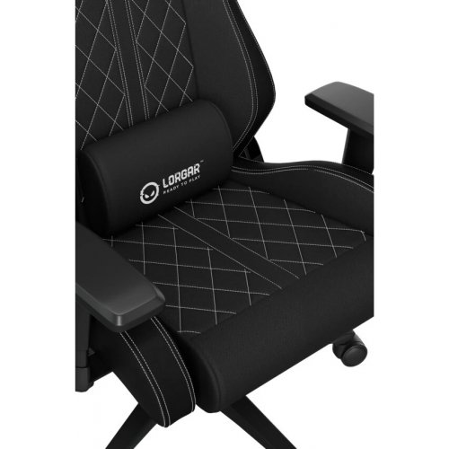Игровое кресло Lorgar CHA41 (LRG-CHA41-BK-WH) Black/White купить в Украине: Киев, Днепр, Харьков, Одесса  | Низкая цена, отзывы, характеристики от TELEMART фото