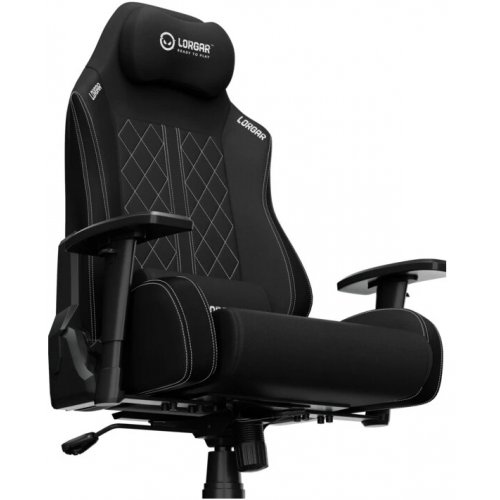 Игровое кресло Lorgar CHA41 (LRG-CHA41-BK-WH) Black/White купить в Украине: Киев, Днепр, Харьков, Одесса  | Низкая цена, отзывы, характеристики от TELEMART фото