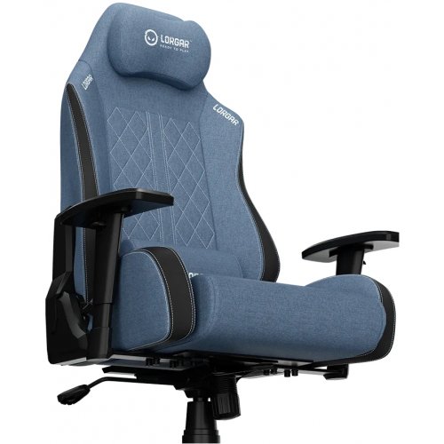 Игровое кресло Lorgar CHA41 (LRG-CHA41-BL) Blue купить в Украине: Киев, Днепр, Харьков, Одесса  | Низкая цена, отзывы, характеристики от TELEMART фото