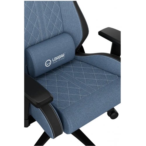 Игровое кресло Lorgar CHA41 (LRG-CHA41-BL) Blue купить в Украине: Киев, Днепр, Харьков, Одесса  | Низкая цена, отзывы, характеристики от TELEMART фото