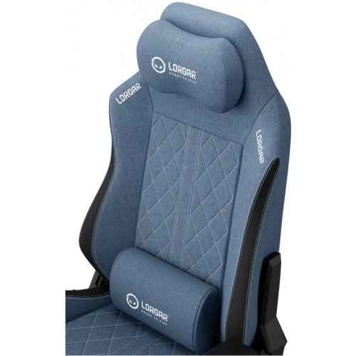 Игровое кресло Lorgar CHA41 (LRG-CHA41-BL) Blue купить в Украине: Киев, Днепр, Харьков, Одесса  | Низкая цена, отзывы, характеристики от TELEMART фото