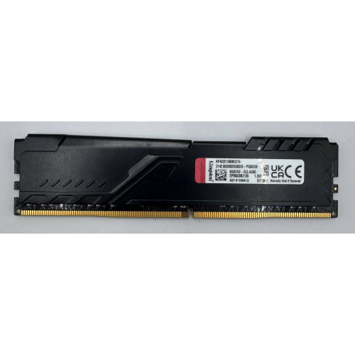 Озп Kingston DDR4 8GB 3200Mhz FURY Beast Black (KF432C16BB/8) (Відновлено продавцем, 884379) купити в Україні: Київ, Львів, Хмельницький, Тернопіль, Івано-Франківськ | Перевірка сумісності, низька ціна, відгуки, характеристики від TELEMART фото