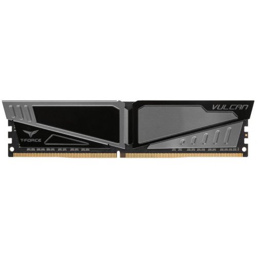 Озу Team DDR4 8GB 2400Mhz T-Force Vulcan Gray (TLGD48G2400HC1601) (Восстановлено продавцом, 884388) купить в Украине: Киев, Днепр, Харьков, Одесса  | Проверка совместимости, низкая цена, отзывы, характеристики от TELEMART фото