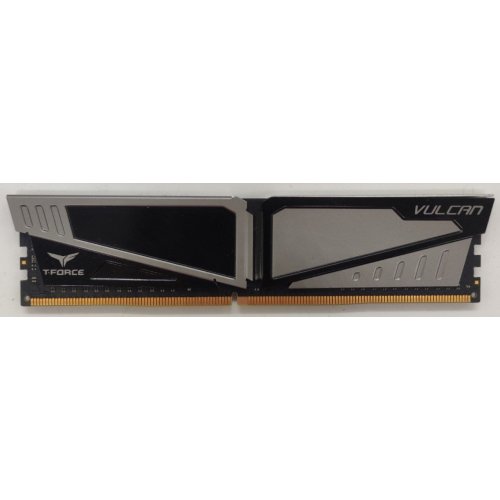 Озу Team DDR4 8GB 2400Mhz T-Force Vulcan Gray (TLGD48G2400HC1601) (Восстановлено продавцом, 884388) купить в Украине: Киев, Днепр, Харьков, Одесса  | Проверка совместимости, низкая цена, отзывы, характеристики от TELEMART фото
