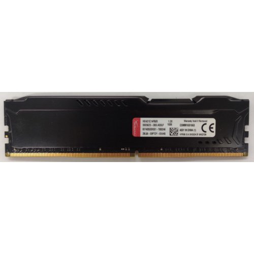 Озп Kingston DDR4 8Gb 2133Mhz HyperX FURY Black (HX421C14FB/8) (Відновлено продавцем, 884401) купити в Україні: Київ, Львів, Хмельницький, Тернопіль, Івано-Франківськ | Перевірка сумісності, низька ціна, відгуки, характеристики від TELEMART фото