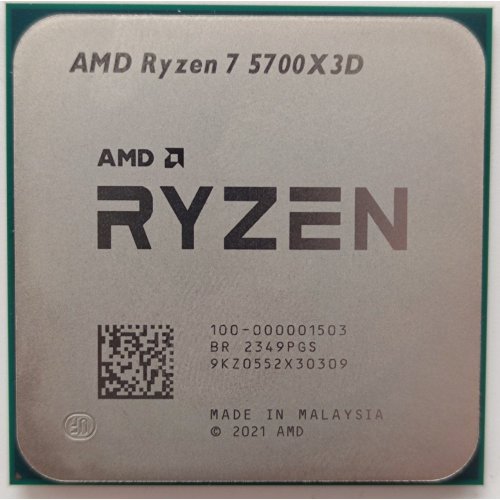 Процессор AMD Ryzen 7 5700X3D 3.0(4.1)GHz 96MB sAM4 Box (100-100001503WOF) (Восстановлено продавцом, 884405) купить в Украине: Киев, Днепр, Харьков, Одесса  | Проверка совместимости, низкая цена, отзывы, характеристики от TELEMART фото
